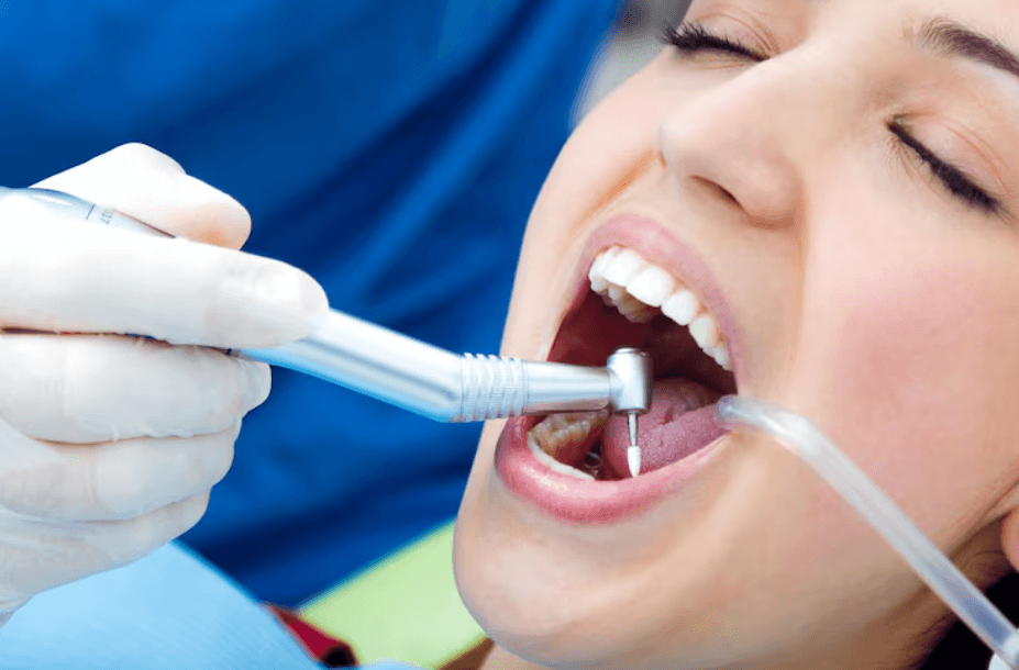 patient undergoing a periodontic treatment in Brazil